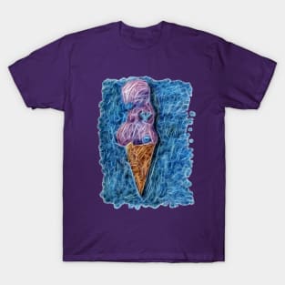 Blueberries Icecream T-Shirt